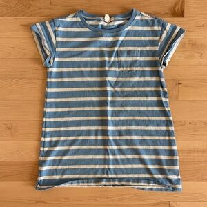 Crewcuts Striped Blue and White TShirt Dress